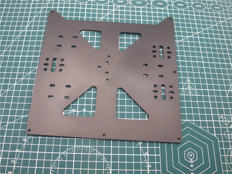 Anycubic MEGA i3/Prusa i3 3D принтер черный анодированный алюминиевый Y каретка жесткая