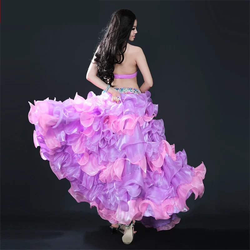 Набор костюма для танца живота Bra Top пояса юбки платье Rio карнавальный костюм