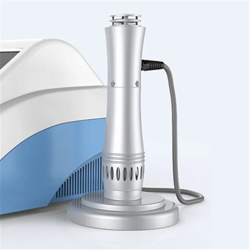 

Portable Extracorporeal Shock Wave Therapy Equipment Shockwave Machine Eswt Physiotherapy Knee Back Pain Relief Cellulites