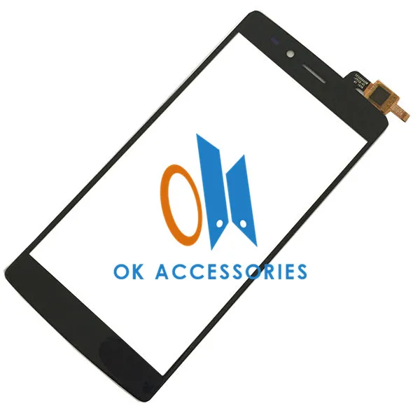 Черные туфли высокого качества Цвет для Vernee Apollo Lite сенсорный дигитайзер Экран сборки с ленты 1 шт./лот