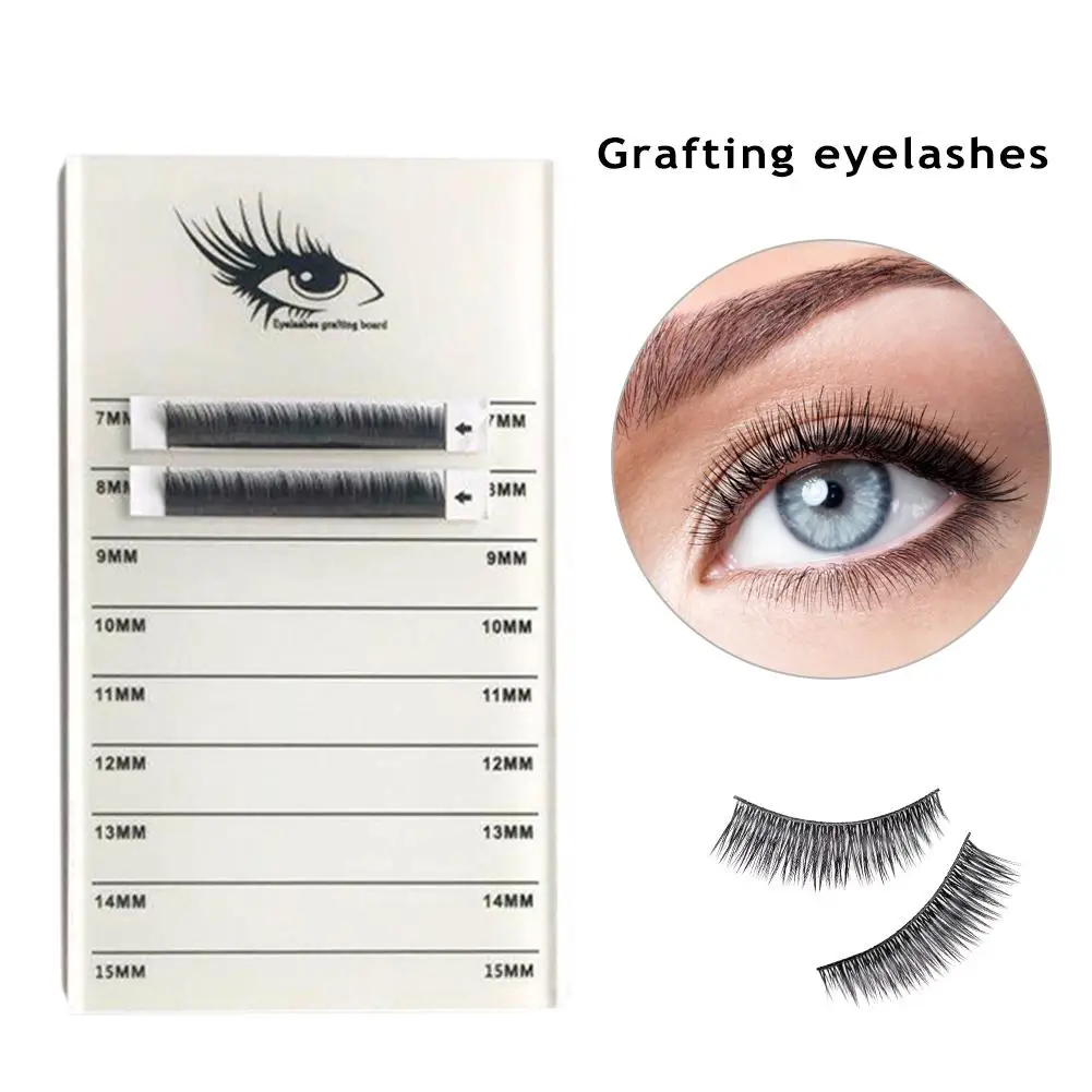 Поддельные ресницы лоток полоса Стенд Индивидуальные для наращивания рук