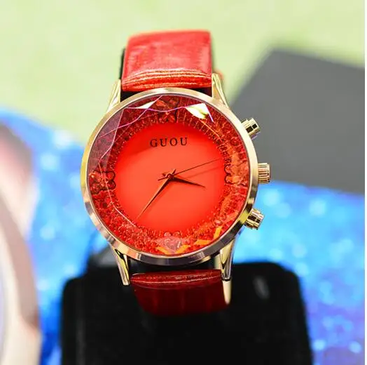 4 вида цветов хит продаж роскошные брендовые часы женские наручные с большим