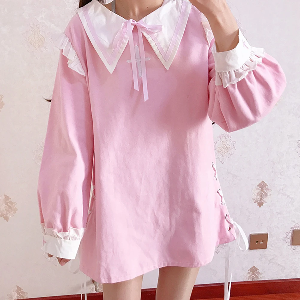 Платья женские с перекрестной вышивкой по бокам на шнурках бантом платье для