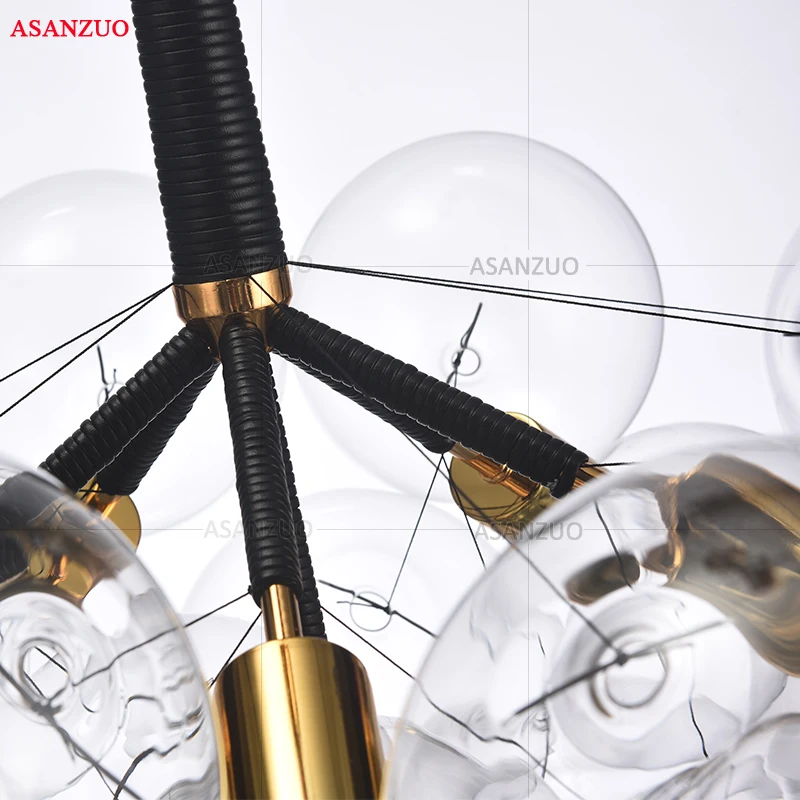 Креативные подвесные светильники в стиле пост-модерн с пузырьками для гостиной