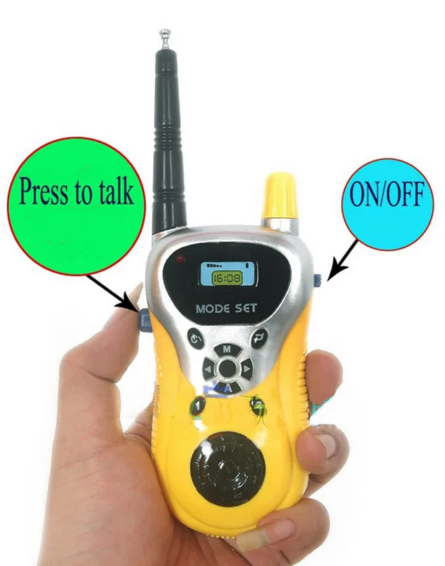 2PCS Novelty Walkie Talkie Toys kids Children Simulation Intercom Camouflage Military Style Outdoor | Игрушки и хобби