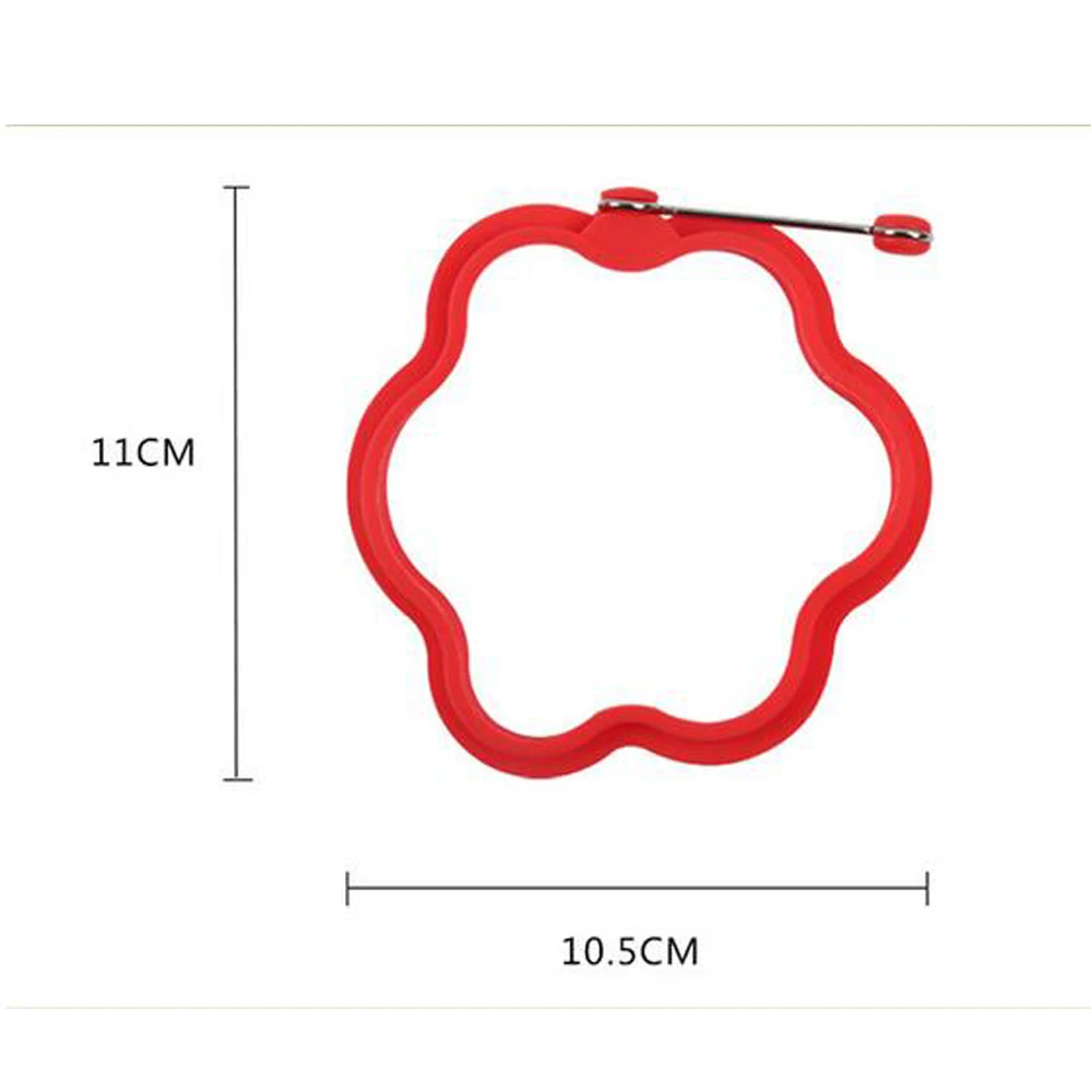 5 шт. цветок Форма силиконовые яйца формы Пособия по кулинарии инструменты