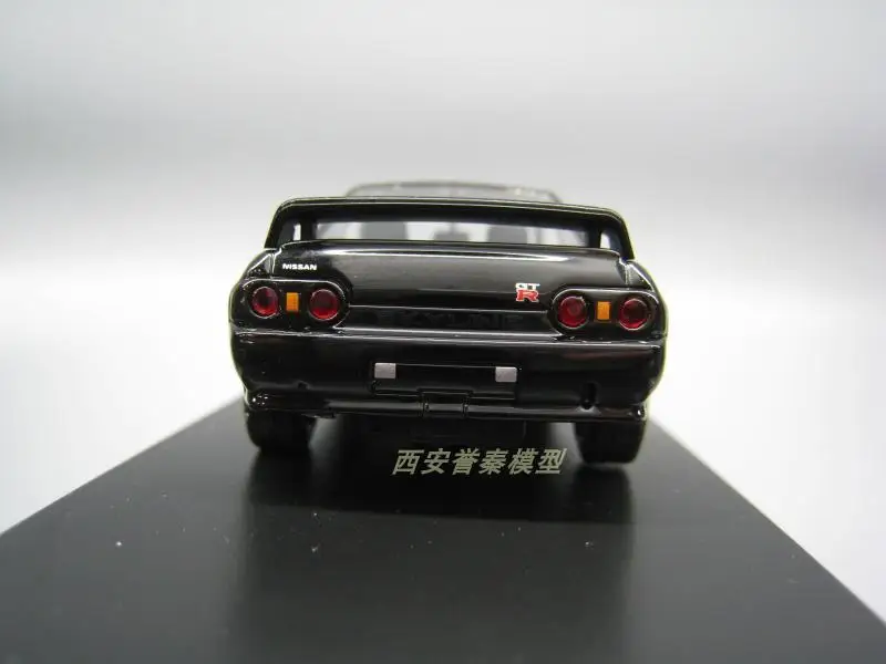 1/43 Редкие образцы литой металл японский 1989 GTR32 автомобильный Настольный дисплей Коллекция Модель игрушки для детей