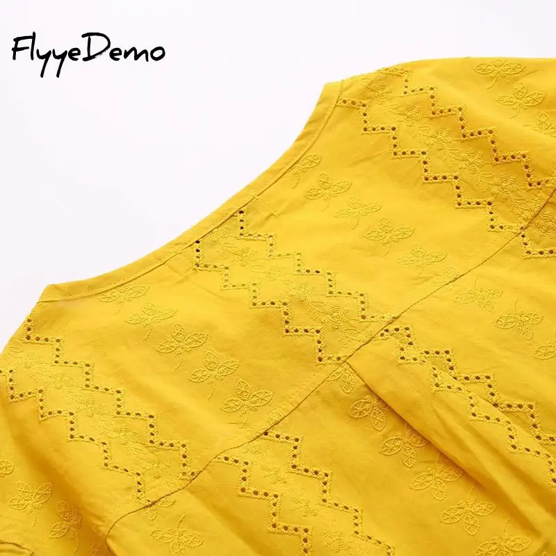 Размера плюс с цветочным принтом рубашки вышивкой для женщин туника длинным