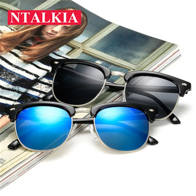 

2018 Sale Women New Polarized Sunglasses Female Male Classic Eyewears Fashion Square Sun Glasses Men Brand Retro Oculos De Grau