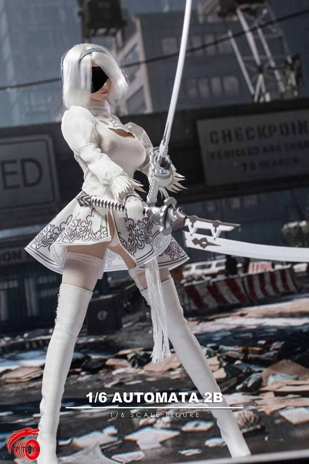 1/6 игровая фигурка 2B nier automata головы набор одежды w оружия 2 девочки пожелание маска