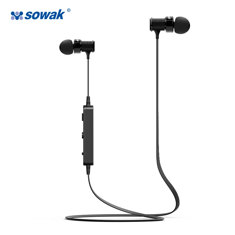 Bluetooth-наушники Sowak IPX4 с защитой от пота Спортивная стереогарнитура Bluetooth 4 1