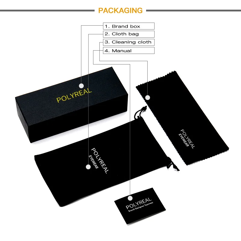 POLYREAL Для Мужчин Поляризованные Солнцезащитные Очки Пилот шарнир из сплава AL-MG