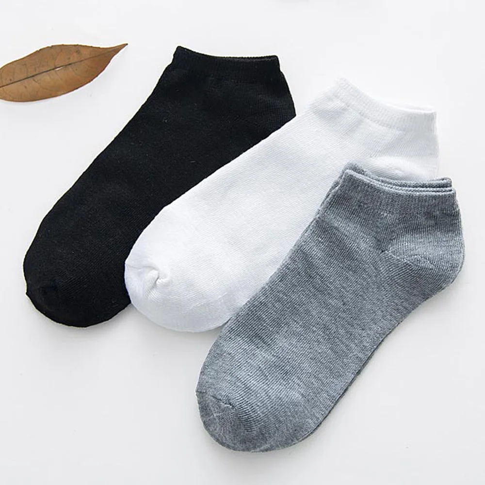 La MaxPa 10 пар/лот мужские носки хлопок большой size38 47 Повседневные Дышащие башмачки