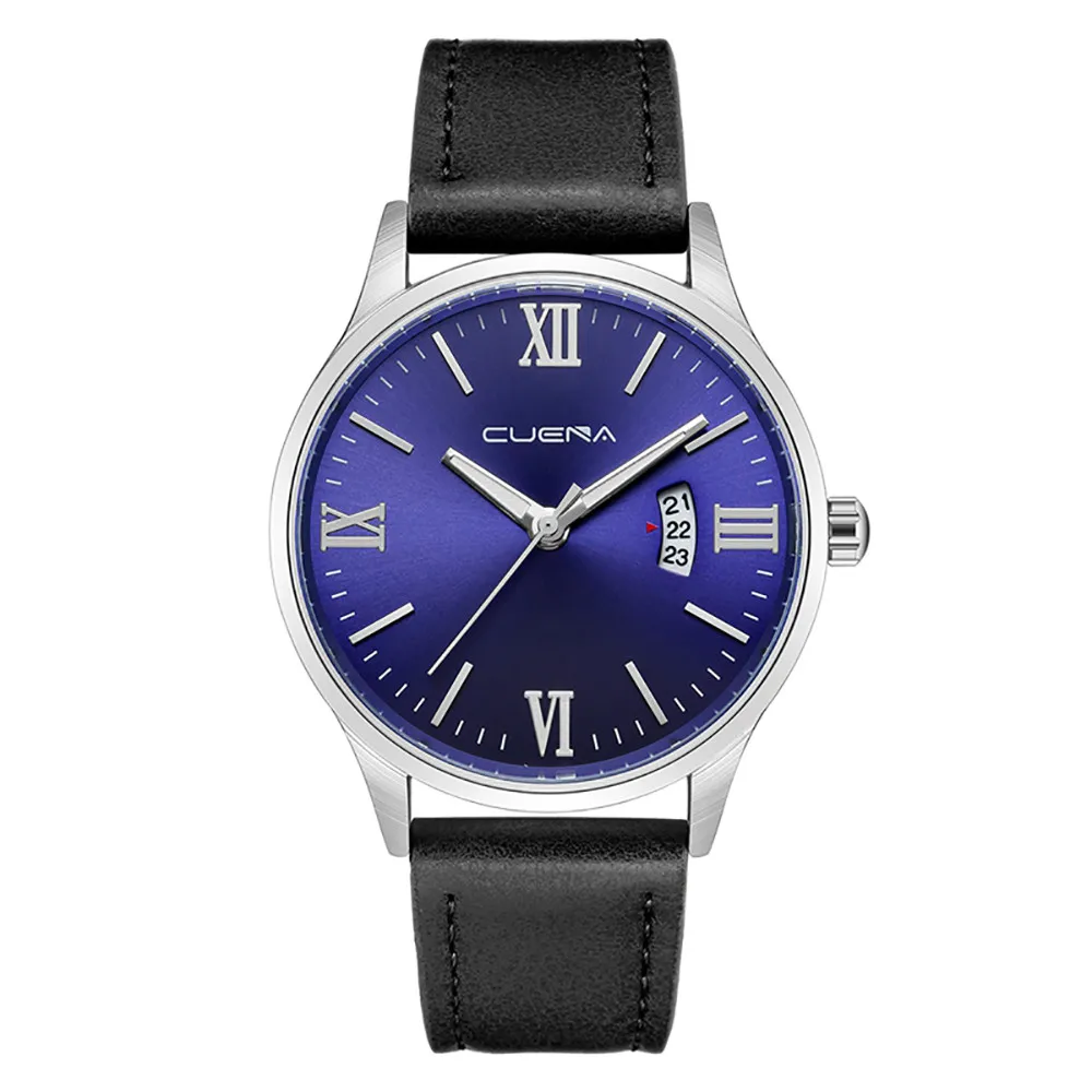 E Роскошные Relojes часы мужские модные спортивные кварцевые часы из нержавеющей стали мужские часы Бизнес повседневные подарок Relogio Masculino A40 - Цвет: E