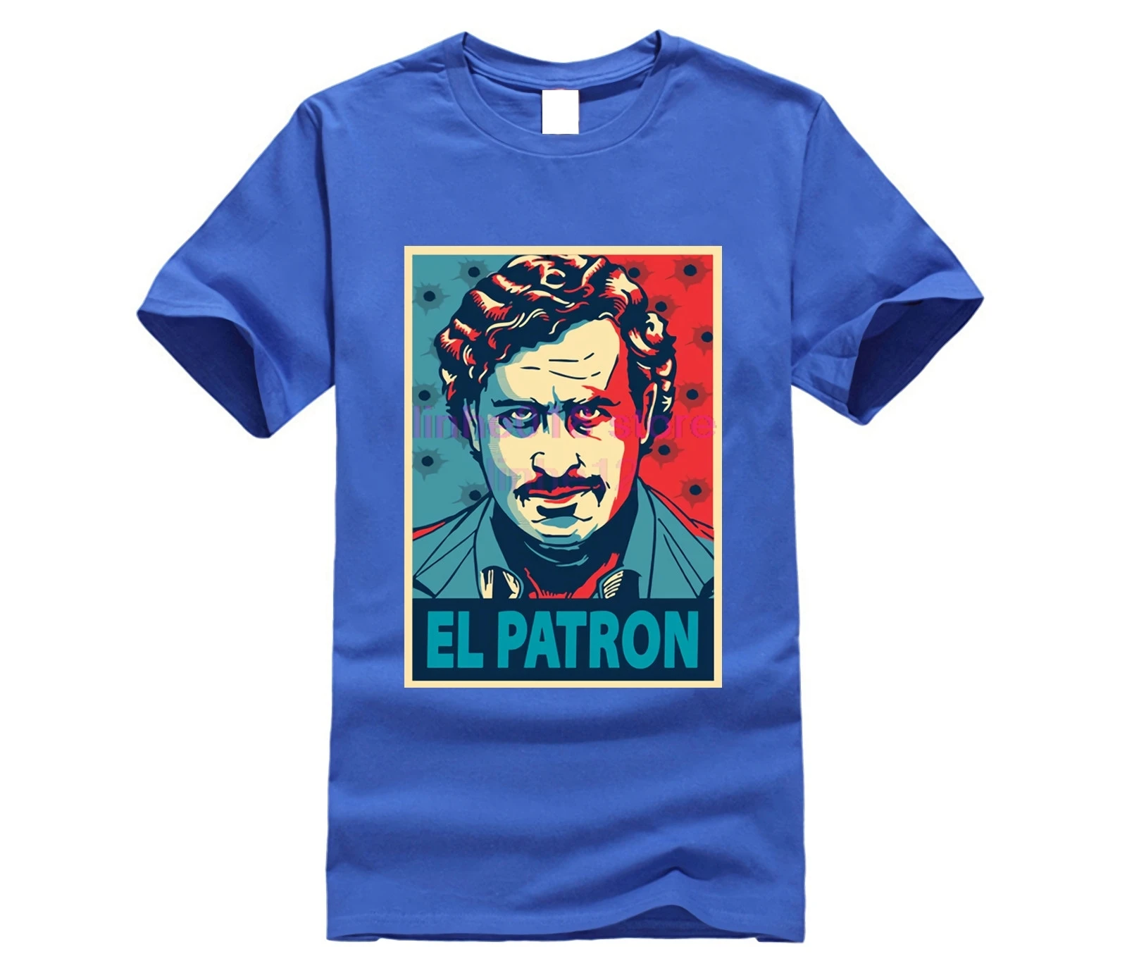 Новинка 2019 года летняя модная футболка Hardcore Wear хлопковая Narcos Pablo Escobar El Patrol Del Mal