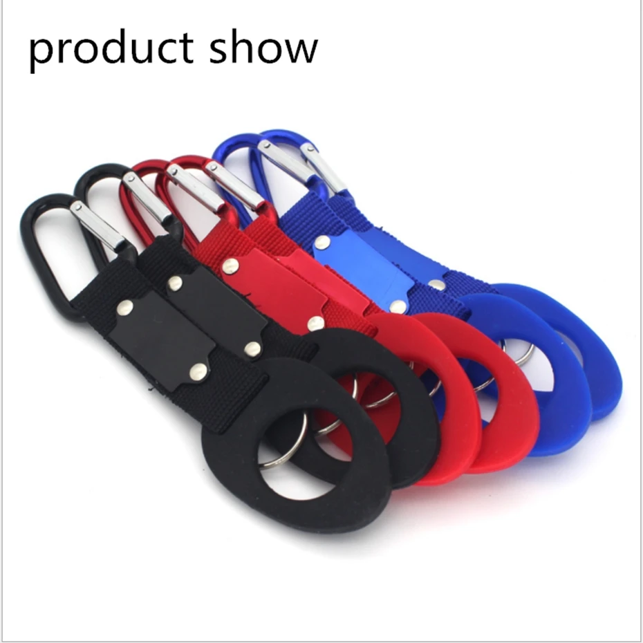 

YINGTOUMAN 5pcs/lot Outdoor Multifunction Keychain Safety Buckle Camping Carabiner Water Bottle Hook Holder Clip Backpack Buckle