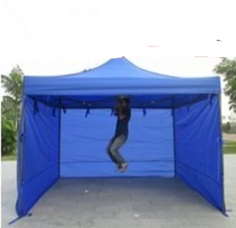 3x6m blue 3wall DANCHEL стальной коммерческий складной шатёр 2X2 метра 6*6 Feets навес палатка, синий или красный на выбор - Цвет: 3x6m blue 3wall