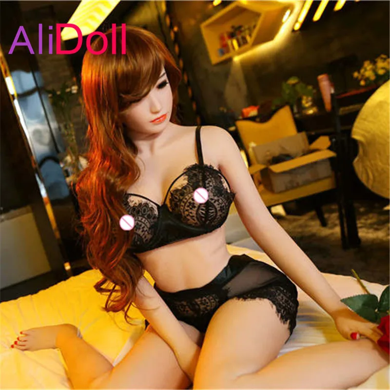 ALIDOLL 158 см (футов) азиатская супер красивая Настоящая Силиконовая секс-кукла для