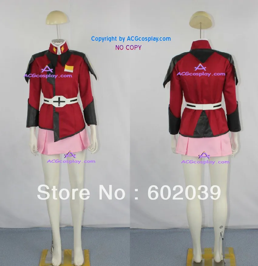 Gundam Seed Lunamaria Hawke костюм для косплея включает пояс хорошего качества ACGcosplay|cosplay