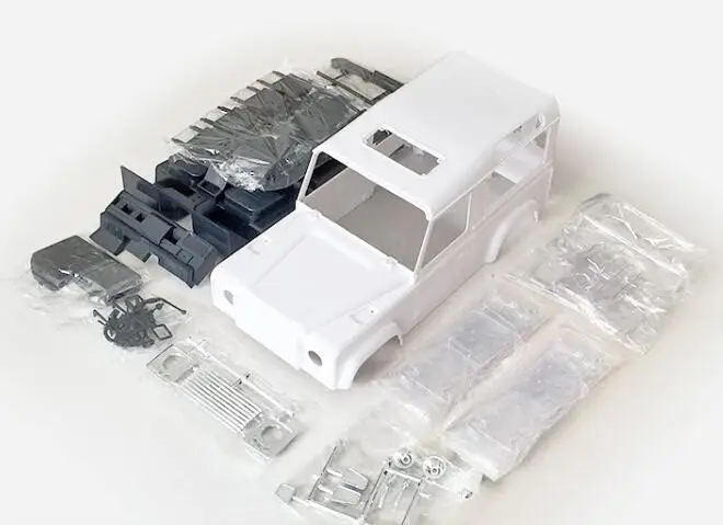 Defender D90 джип 4X4 готов к запуску грузовик для 1/10 1/12 RCW4D осевой SCX10 TAMIYA 6X6 4X4 грузовики TRX4 HRAXXAS CAPO JK CROSS RC