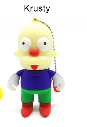 Usb флеш-накопитель memoryusb 3,0 16 ГБ 4 ГБ 8 ГБ 16 ГБ 32 ГБ 64 Гб Память usb мультфильм Симпсоны флешки 64 Гб флешка на заказ - Цвет: 3