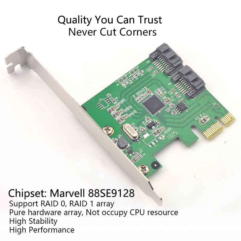 SATA 3 0 порт мультипликатор PCIe До 2x адаптер RAID 1 Marvell 88SE9128 для HDD|port multiplier|raid 0sata 3.0 |
