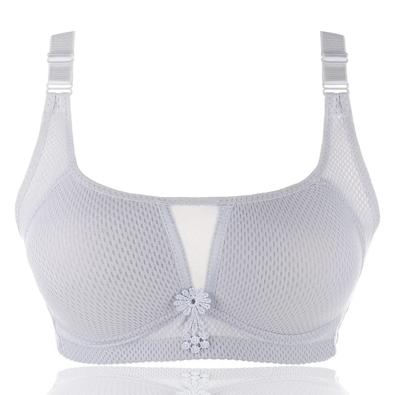 5 цветов бюстгальтер размера плюс женские сетчатые бюстгальтеры обмотанный