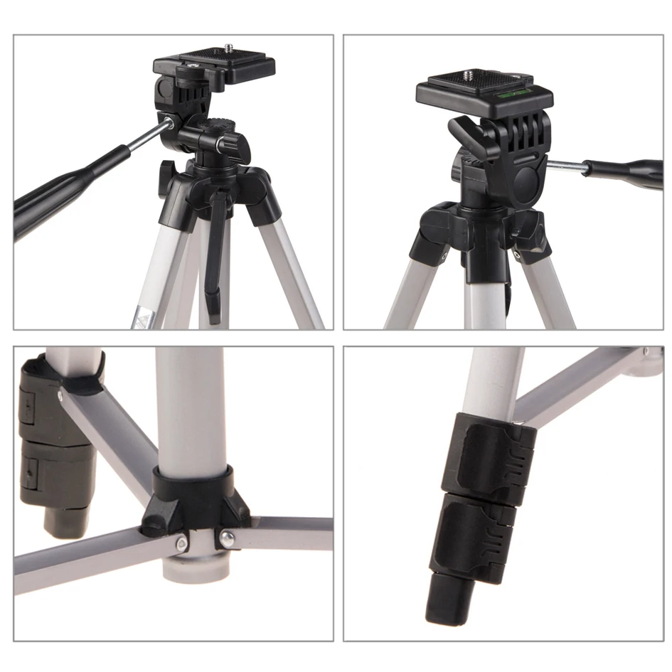 Мини штатив Трипод ALUMOTECH для цифровой зеркальной фотокамеры смартфона студийной