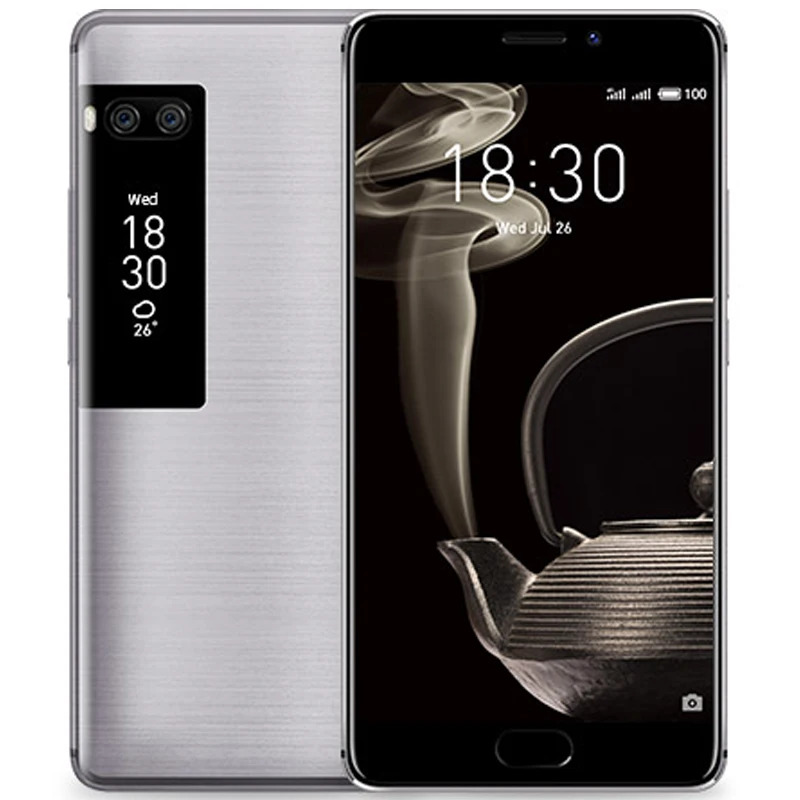 Meizu Pro 7 Plus, 6 ГБ, 128 ГБ, 4G, LTE Helio X30, Deca Core, экран 5,7 дюйма, 2 K, двойная задняя панель, 12,0 м, быстрая зарядка, двойной экран, мобильный телефон