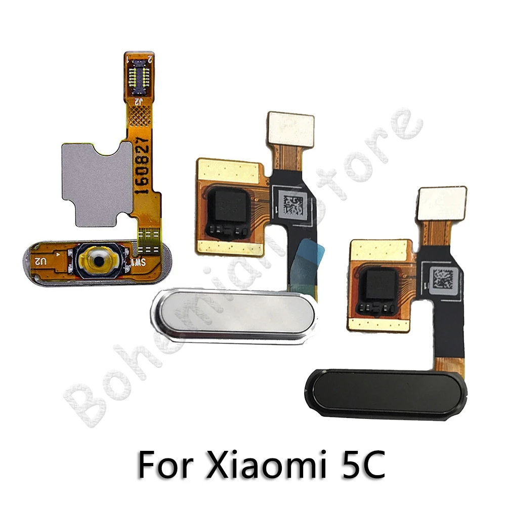 Оригинальная Кнопка возврата отпечатков пальцев гибкий кабель для Xiaomi Mi 5 5X 5c 5s Plus