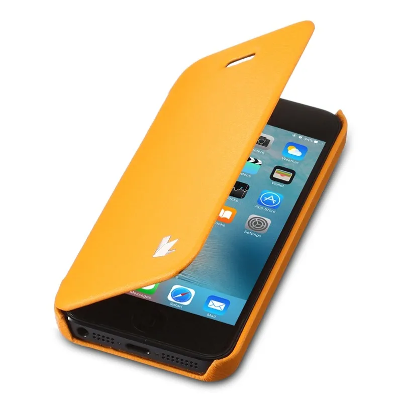Jisoncase для iPhone SE 5S 5 чехол из искусственной кожи Капа флип-чехол для телефона для iPhone 5S 5 Чехол Couro роскошный бренд противоударный книжный стиль