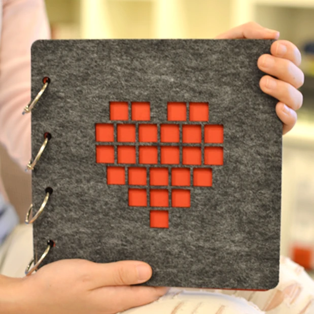 Высокое качество Любовь Сделай Сам паста фотоальбом креативный свободный лист