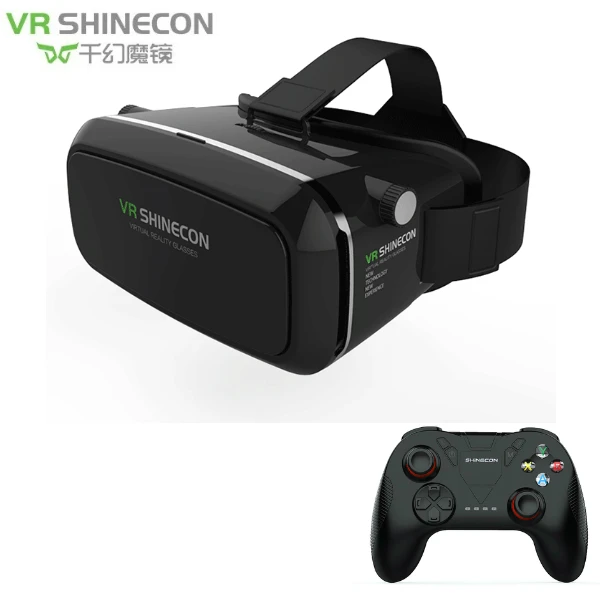 VR plus 866 remote VR Shinecon Виртуальная реальность 3D очки Google Cardboard 2,0 Pro версия VR очки VR BOX 2,0 фильм для 4,5-6,0 'смартфона - Цвет: VR plus 866 remote