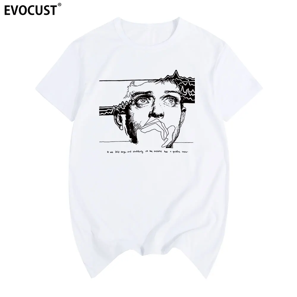 Футболка Joy Division Ян Кертис в стиле панк-рок 2019 хлопковая Мужская футболка новая