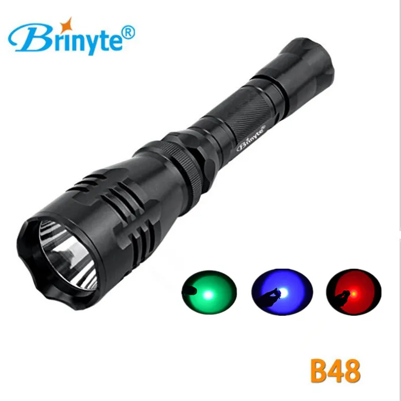 Brinyte 4 c Охота фонарик Cree XM-L2 U4 Макс 750 люмен Водонепроницаемый 500 м винтовка огни