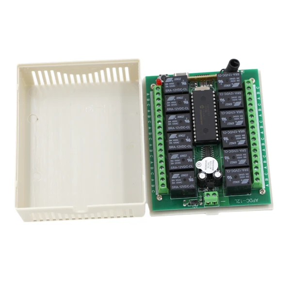 Free Shipping DC24V 12CH RF Wireless Remote Control Switch 1000 m Agriculture Security Industry 315/433MHZ | Обустройство дома