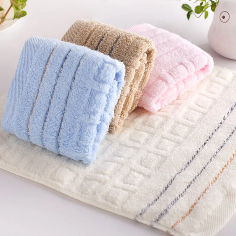 30*30cm Soft Cotton Towels For Children Kids Cute Nursery Drying Hand Face Baby Towel Small | Дом и сад