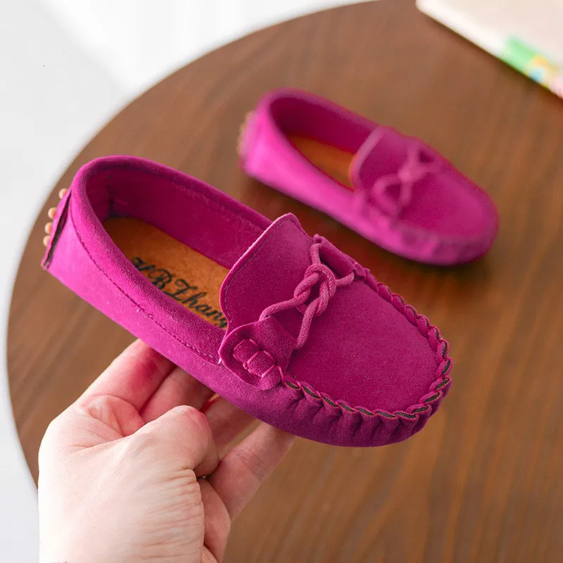 

Kids Shoes Flat LoafersShoes Boys Girls Slip on Shallow Casual Shoes Non-slip for Children Teenagers
