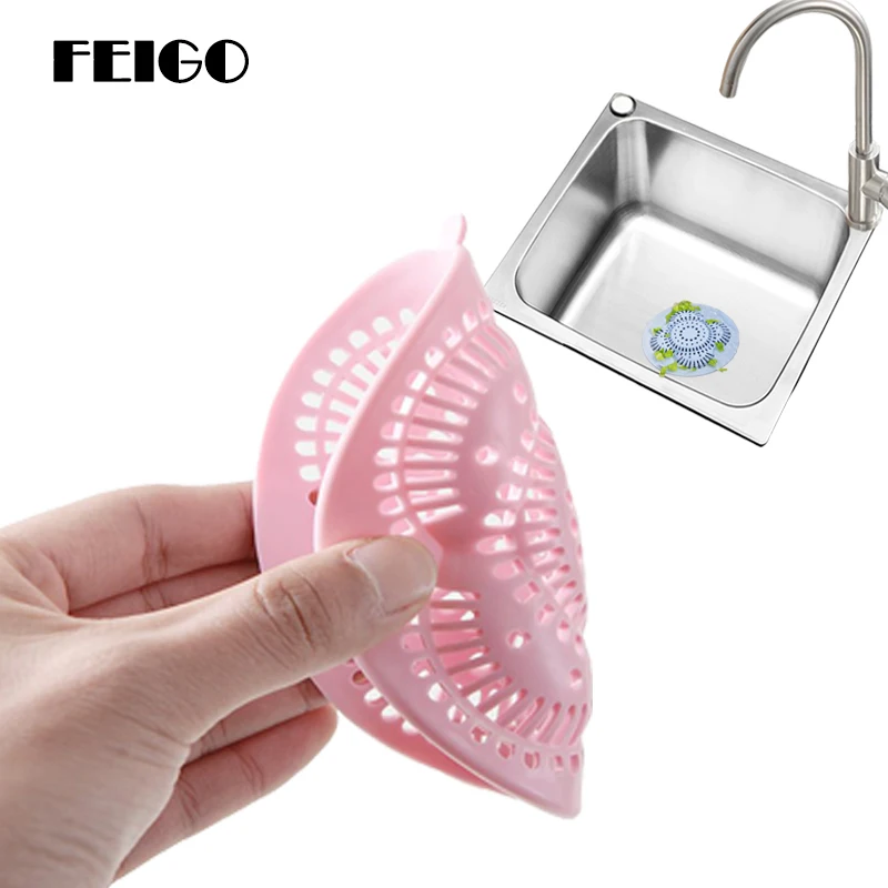 FEIGO 1 шт. мягкий антиблочный фильтр для ванны сетчатый сливной бассейна