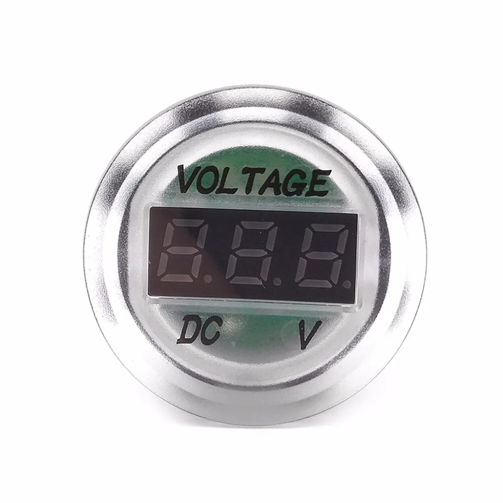 Car Motorcycle DC 5V-48V LED Panel Digital Voltage Meter Display Voltmeter Type4 Tester Tools | Инструменты
