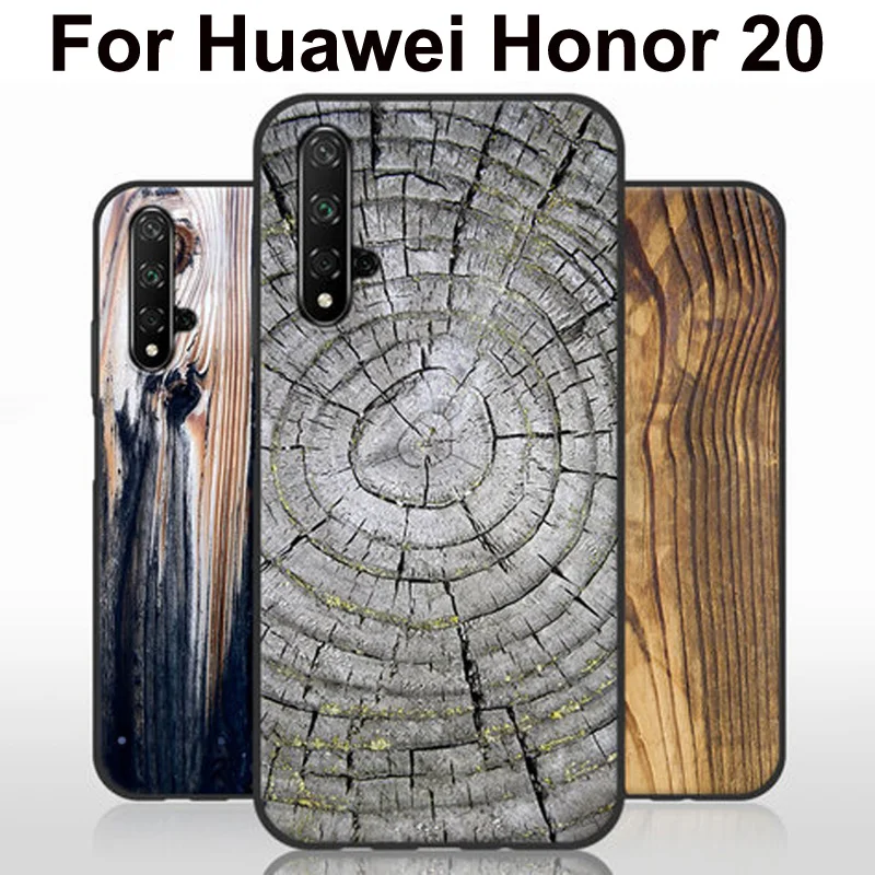 Силиконовый бампер 6 26 дюйма для Huawei Honor 20 чехол из мягкого ТПУ стильная задняя