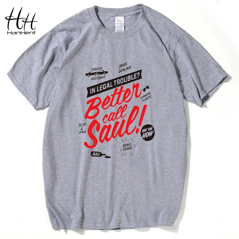 HanHent лучше звоните Солу Для мужчин футболка с принтом во все тяжкие Хлопковые