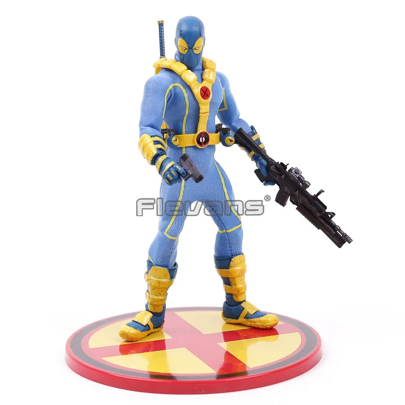 MEZCO Дэдпул 1/12 коллективные фигурки модель игрушки(настоящая одежда