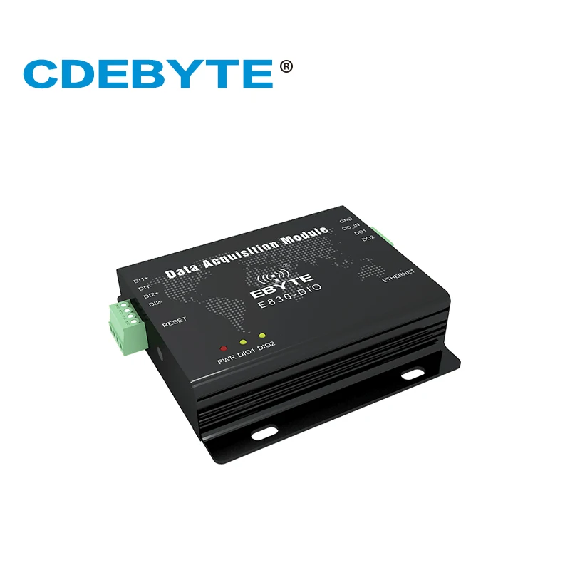 E830-DIO(ETH-2A) Ethernet Digital Signal Acquisition 2 Channel Switch Quantity PLC Modbus RTU Serial Port Server | Мобильные
