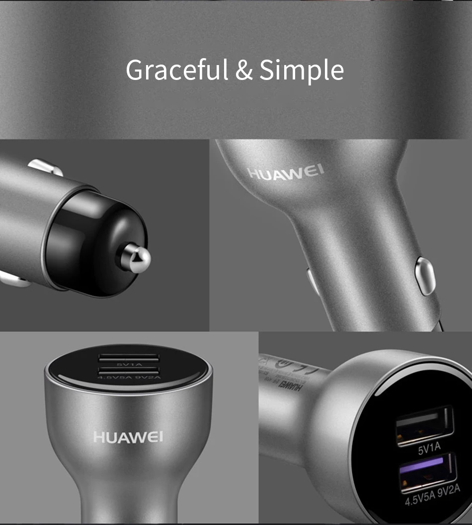 Huawei mate20 Pro P20 pro автомобильное зарядное устройство 5V4. 5A 5A usb type C кабель P10 P9 Plus Lite Mate10 Mate9 Pro Lite Nova 3e