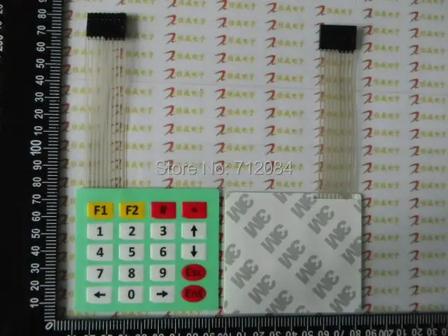 

4x5 Matrix Extension Keyboard 20 Key Membrane Switch Keypad Keyboard