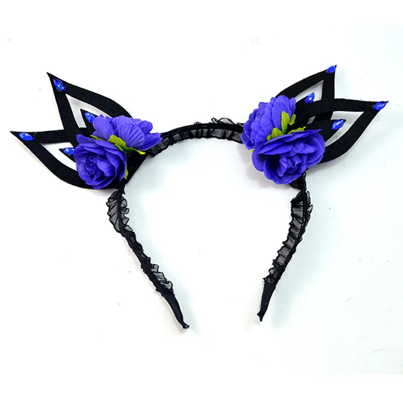 Girls headband Cartoon giraffe hair band Cute show MOE headband Christmas hair ornament for girls birthday gift Hair Accessories