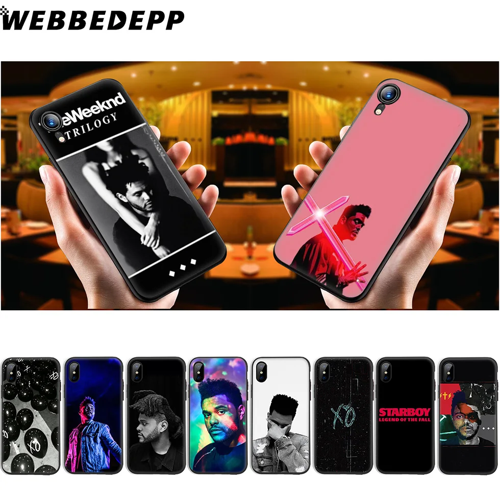 Мягкий силиконовый чехол WEBBEDEPP The Weeknd для iPhone 11 Pro Xr Xs Max X или 10 8 7 6 6S Plus 5 5S SE Case |