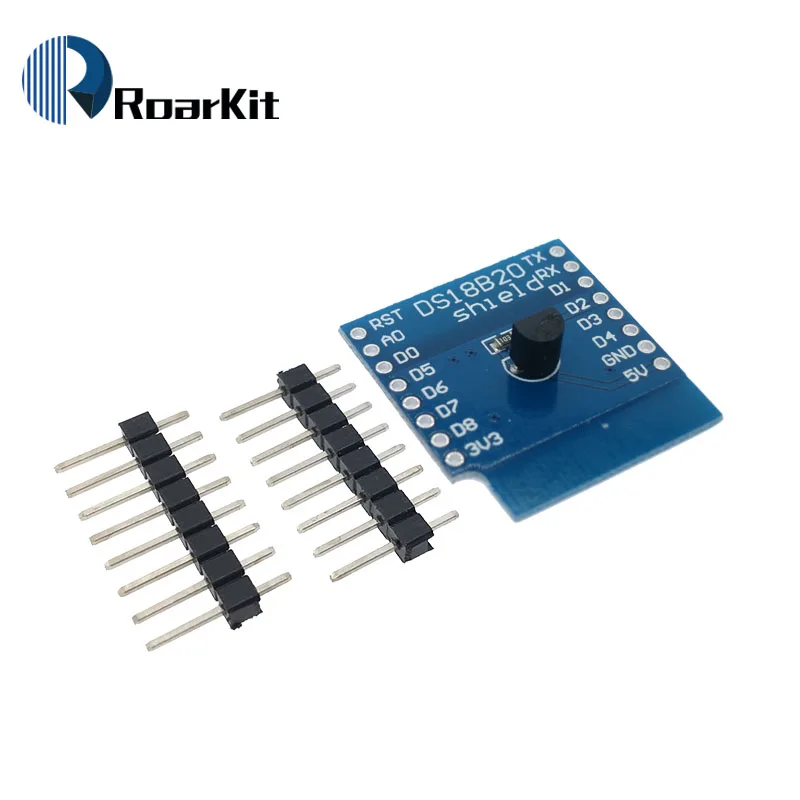 ESP8266 D1 Mini Pro WiFi макетная плата NodeMcu WS2812 RGB DHT11 DHT22 AM2302 реле DS18B20 BMP180 мотор для WeMos DIY Kit - Цвет: DS18B20