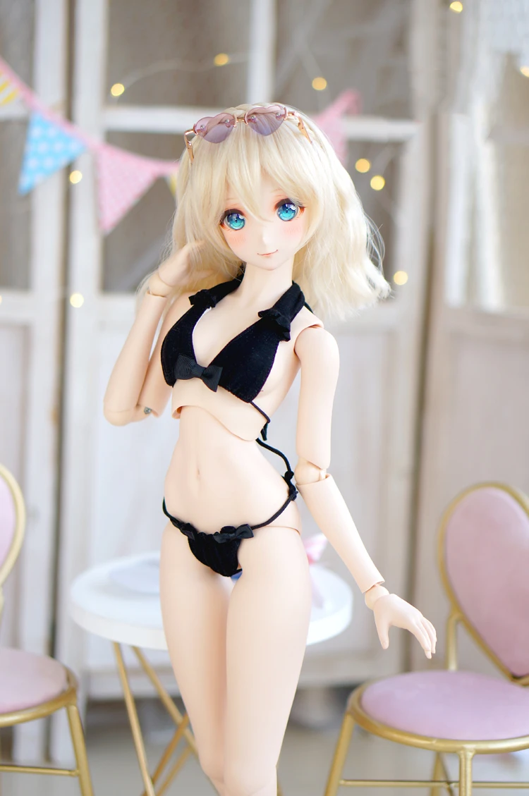 1/3 тонкий кукольный красный комплект одежды Бикини Одежда для BJD SD DD кукла подарок